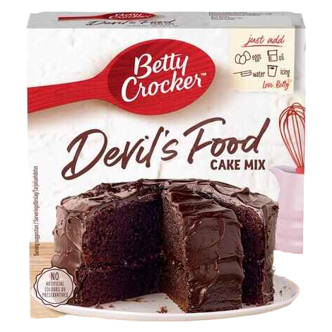 Betty Crocker Devil's Food Cake Mix, 425g
