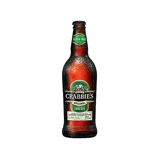 Crabbies Ginger BeerSingle 16.9oz Btl