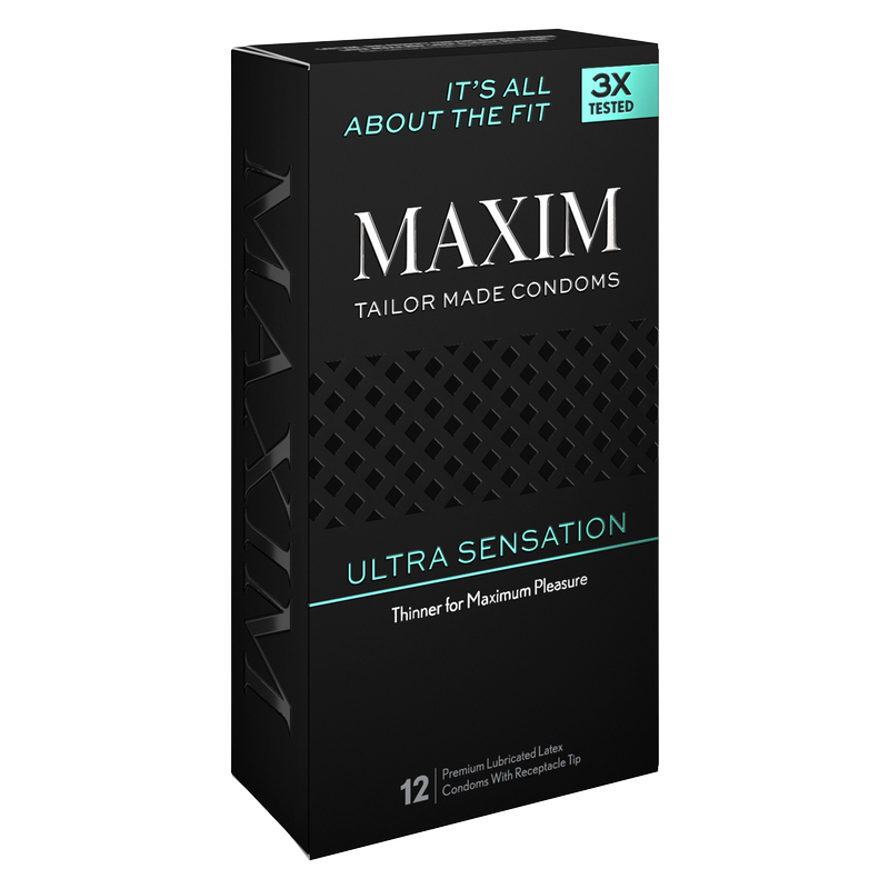 MAXIM Ultra Sensation Condoms 12pk