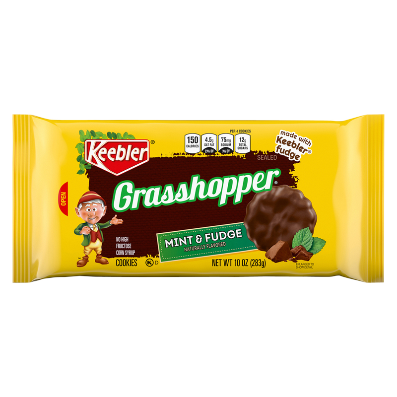 Keebler Mint & Fudge Grasshopper Cookies 10oz