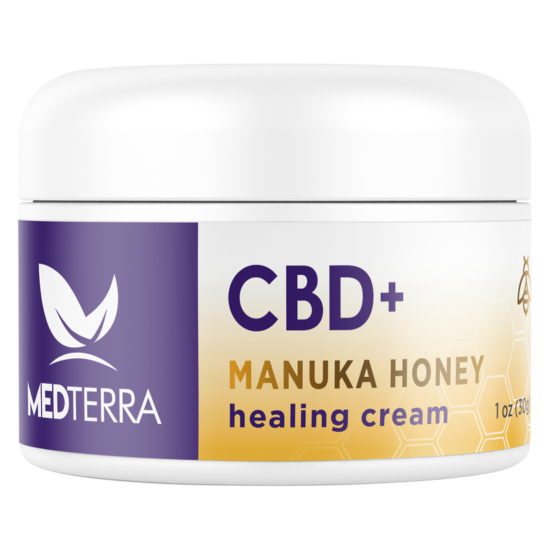 Medterra CBD + Manuka Honey Cream 125mg 1oz