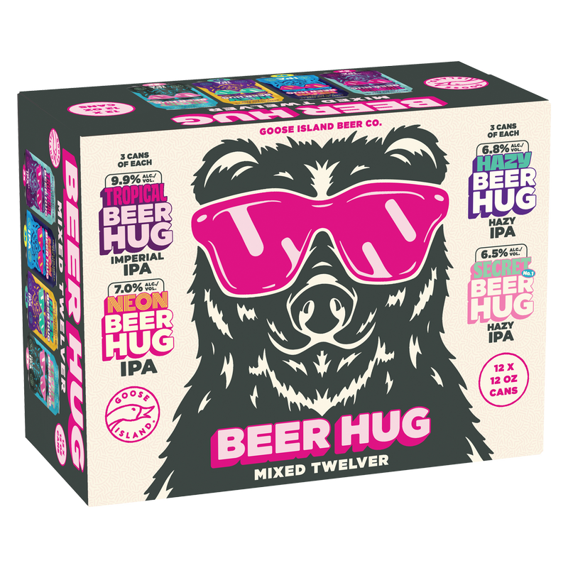 Goose Island Beer Hug IPA Mixed Twelver 12pk 12oz Cans