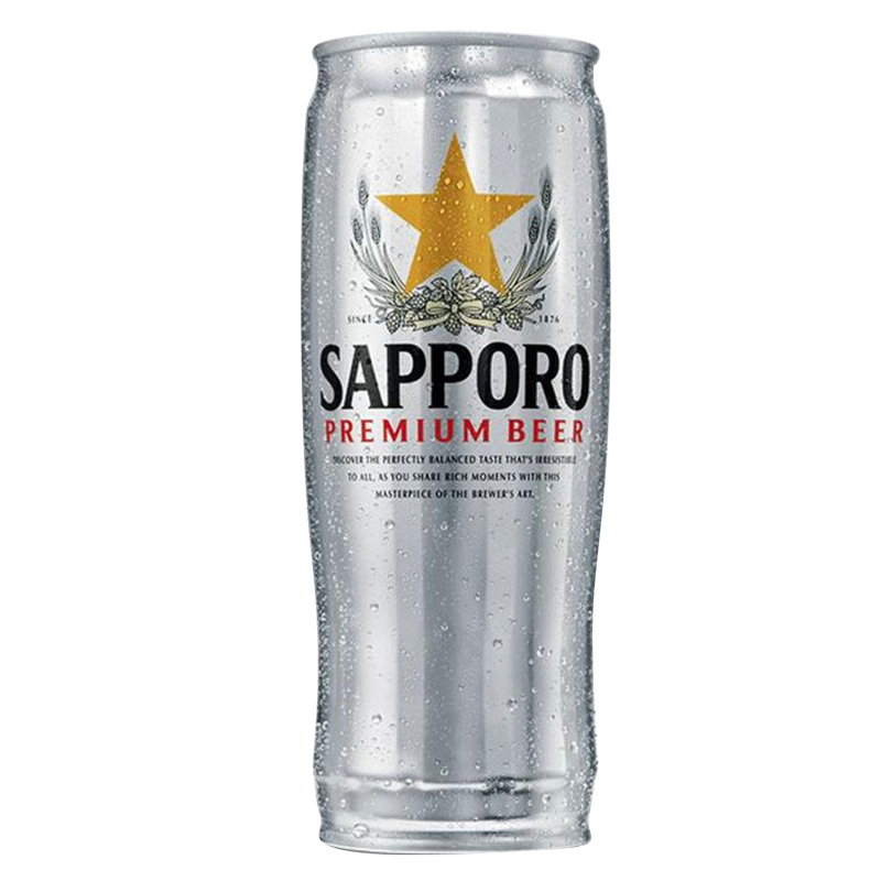 Sapporo Single 22oz Can 4.9% ABV