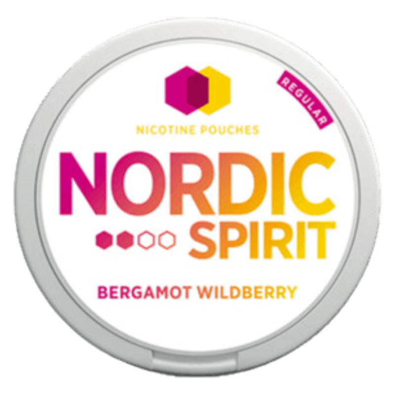 Nordic Spirit Bergamot Wildberry (6mg), 20pcs