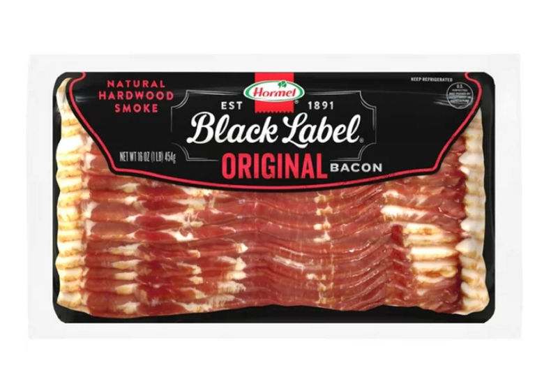 Hormel Black Label Natural Hardwood Original Smoked Bacon - 16oz
