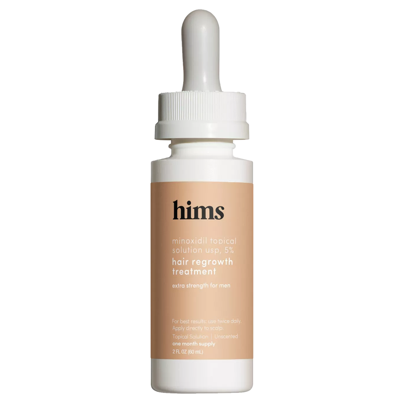 hims Minoxidil Extra Strength Topical Hair Regrowth Solution for Men 2oz