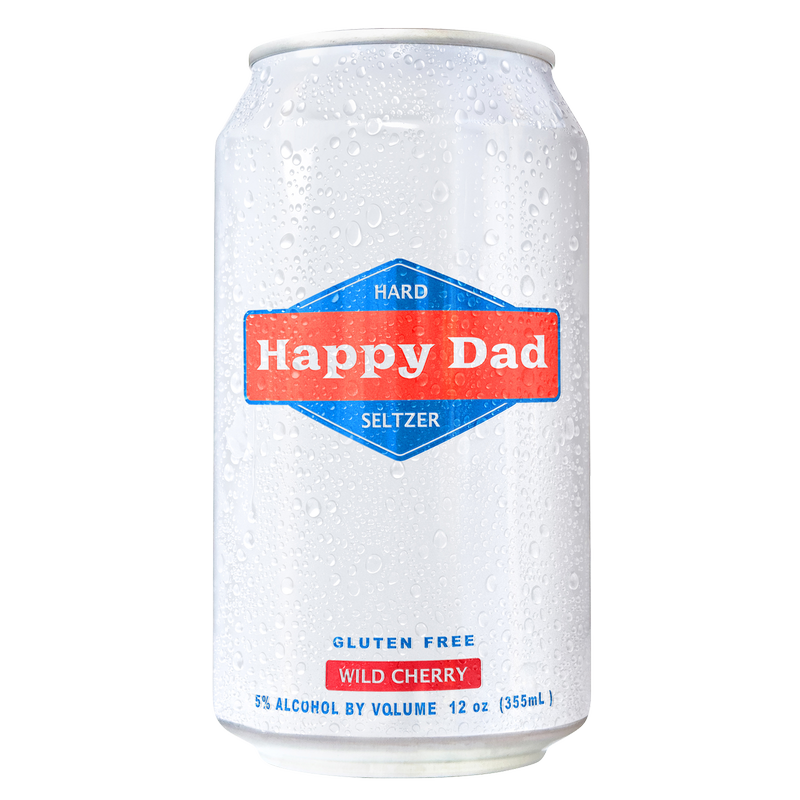 Happy Dad Hard Seltzer Variety Pack 24pk 12oz Can 5% ABV