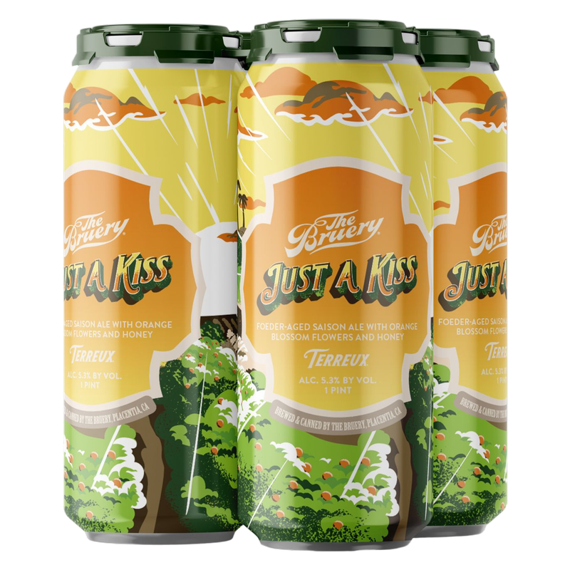The Bruery Just A Kiss Saison 4pk 16oz