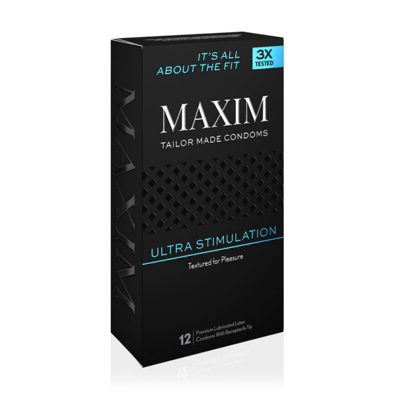 MAXIM Ultra Stimulation Condoms 12pk