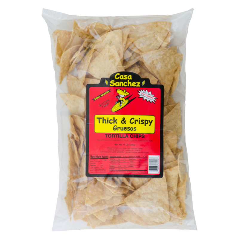 Casa Sanchez Thick & Crispy Tortilla Chips 14oz