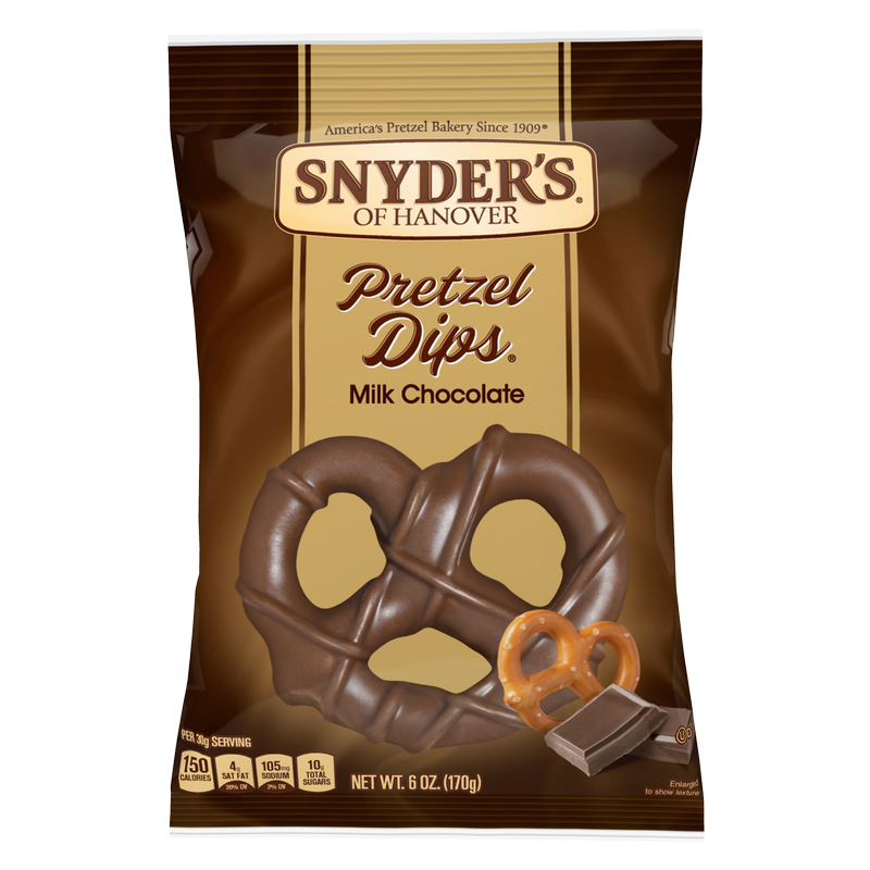 Snyder's Milk Chocolate Pretzel Dips 6oz