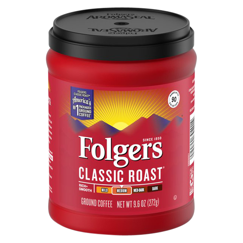 Folgers Classic Roast Coffee 9.6oz