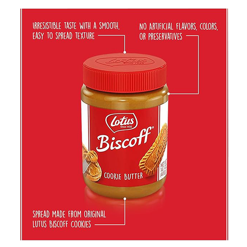 Biscoff Cookie Butter Spread 13.4oz Grocery fast delivery by App or