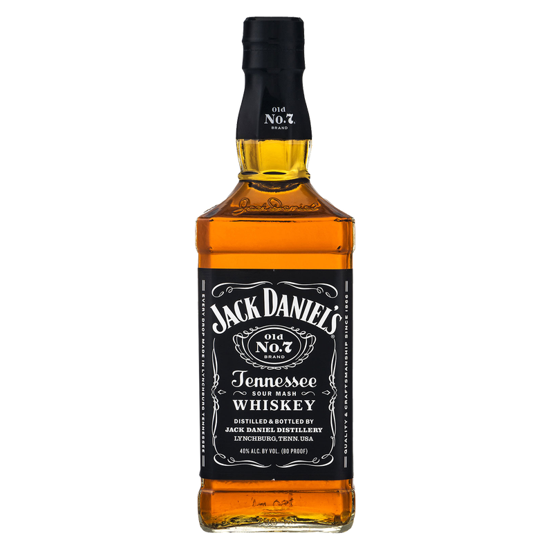 Jack Daniels Black Tennessee Whiskey 1L (80 Proof)