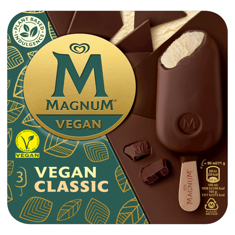 Magnum Vegan Classic, 3 x 90ml