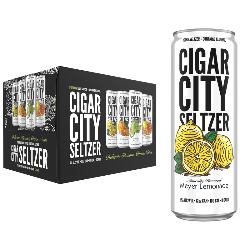 Cigar City Seltzer Variety 12pk 12oz can 5.0% ABV