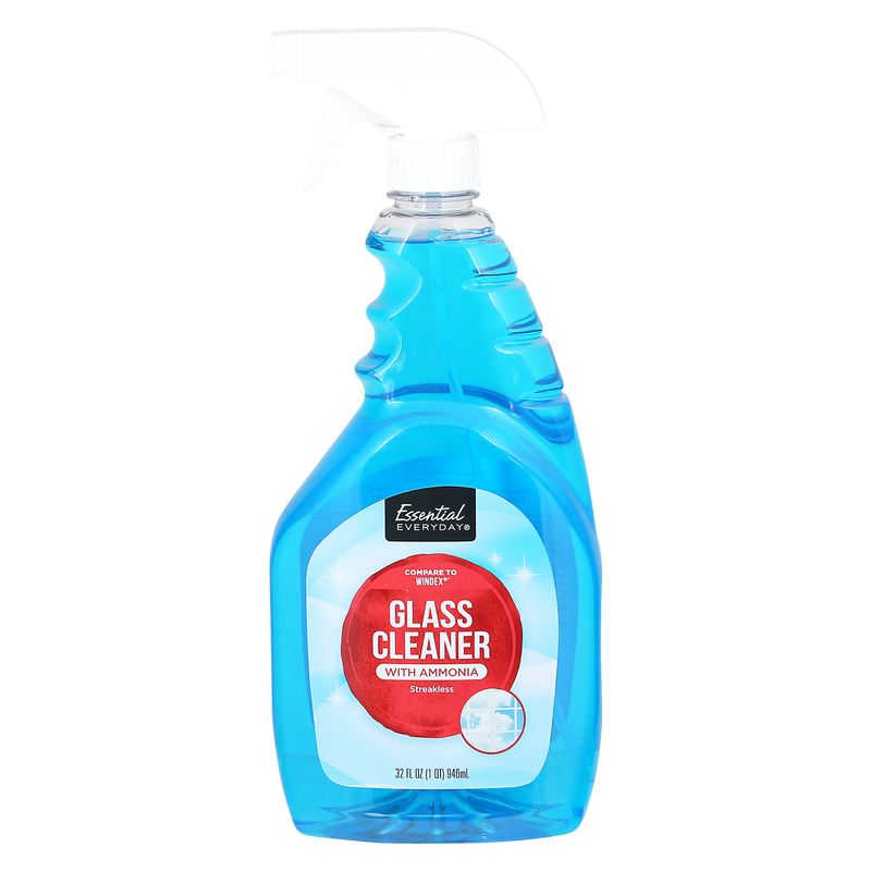 Essential Everyday Glass Cleaner with Ammonia 32oz