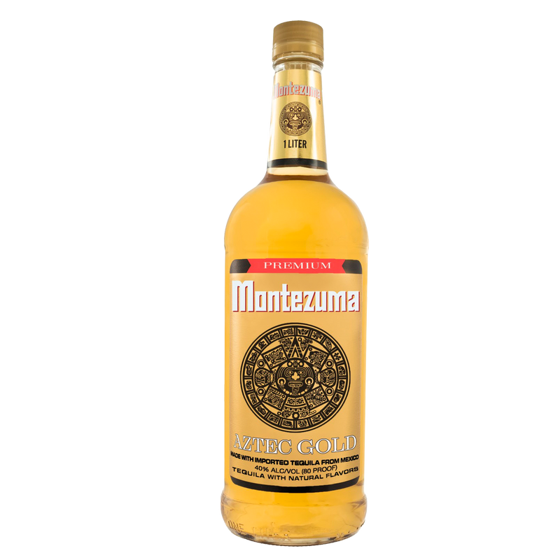 Montezuma Gold Tequila 1L
