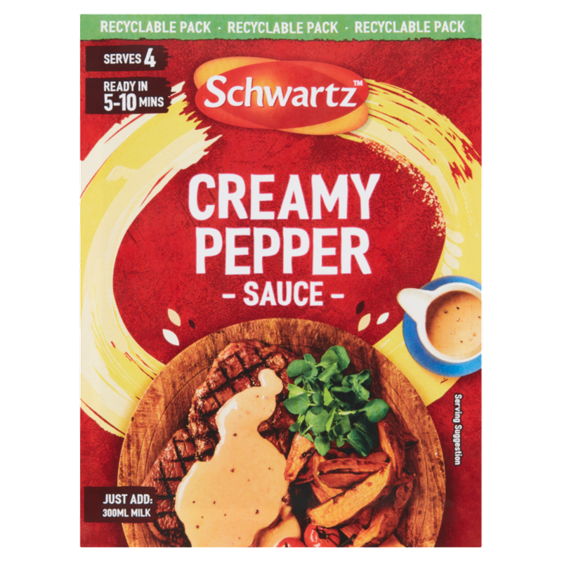 Schwartz Creamy Pepper Sauce Mix, 25g