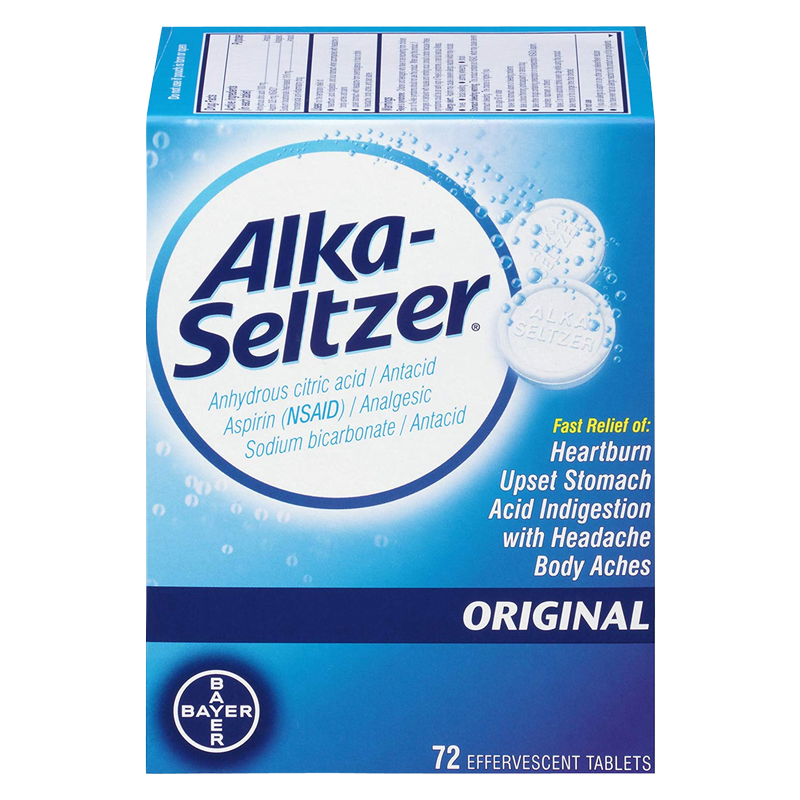 Alka Seltzer Original Tablets 72ct