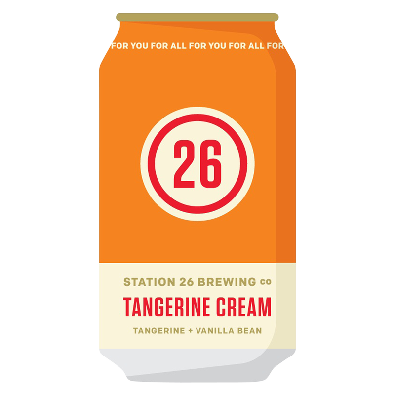 Station 26 Tangerine Cream 6Pk 12 oz Cans 5.2% ABV