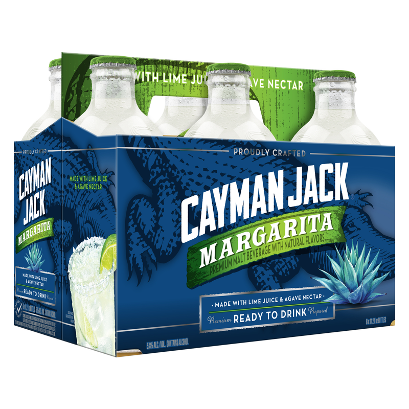 Cayman Jack Margarita 6pk 11.2oz Btl 5.8% ABV