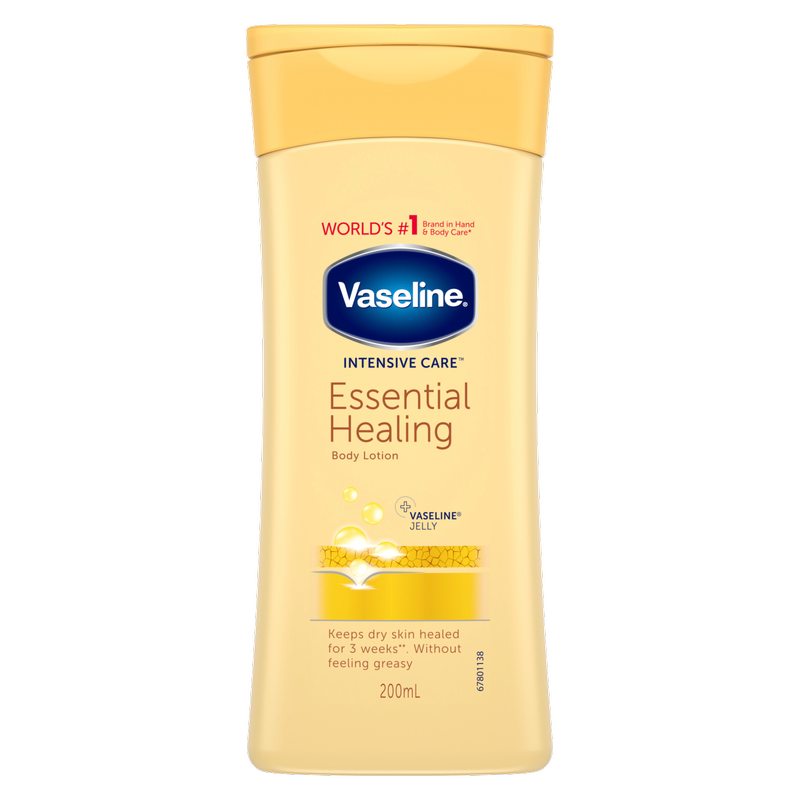 Vaseline Essential Healing Body Lotion, 200ml