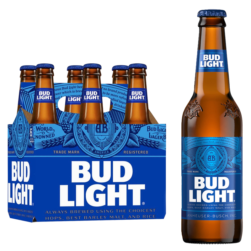 Bud Light 6pk 12oz Btl 4.2% ABV