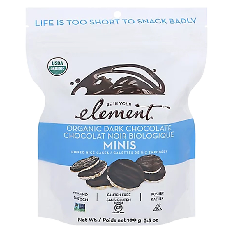 Element Dark Chocolate Mini Rice Cakes 3oz