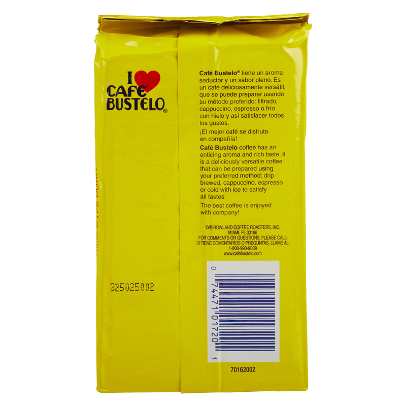 Café Bustelo Espresso Style Ground Coffee Brick Drinks fast delivery
