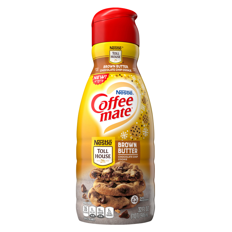 Coffee mate Brown Butter Toll House Cookie Creamer 32oz