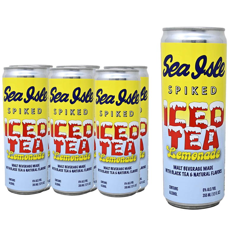 Sea Isle Spiked Ice Tea Lemonade 6pk 12oz Cans 6.0% ABV
