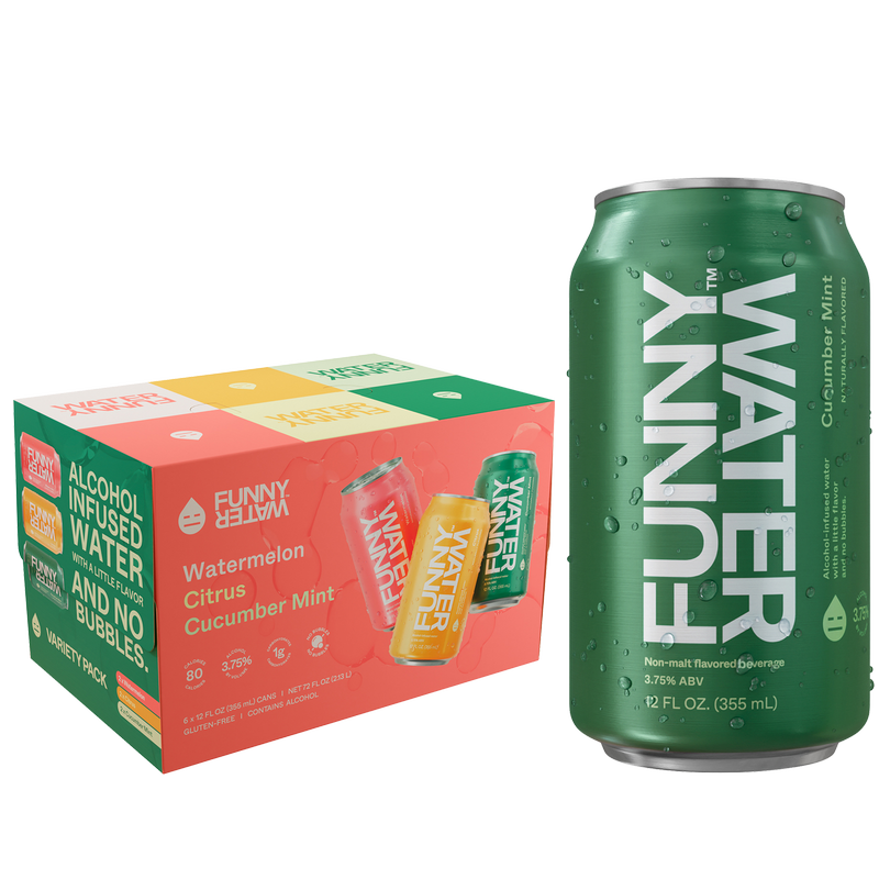 Funny Water Original Variety Pack 6pk 12oz