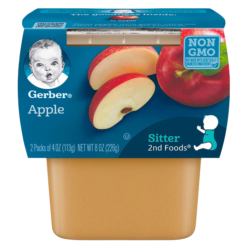 Gerber 2nd Foods Apple 2ct