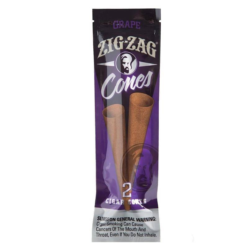 Zig Zag Grape Cones 2ct