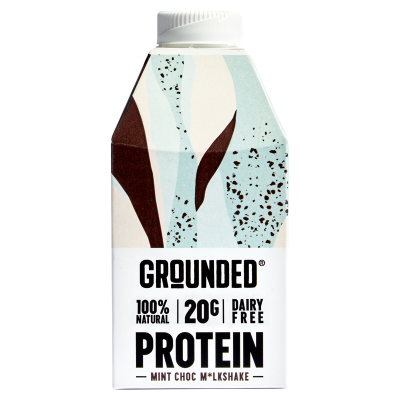 Grounded Plant Based Protein Shake Mint Chocolate, 490ml