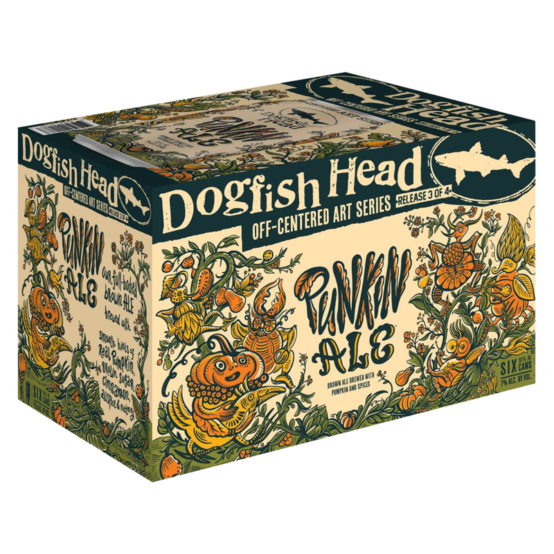 Dogfish Head Punkin Ale 6pk 12oz Can 7.0% ABV