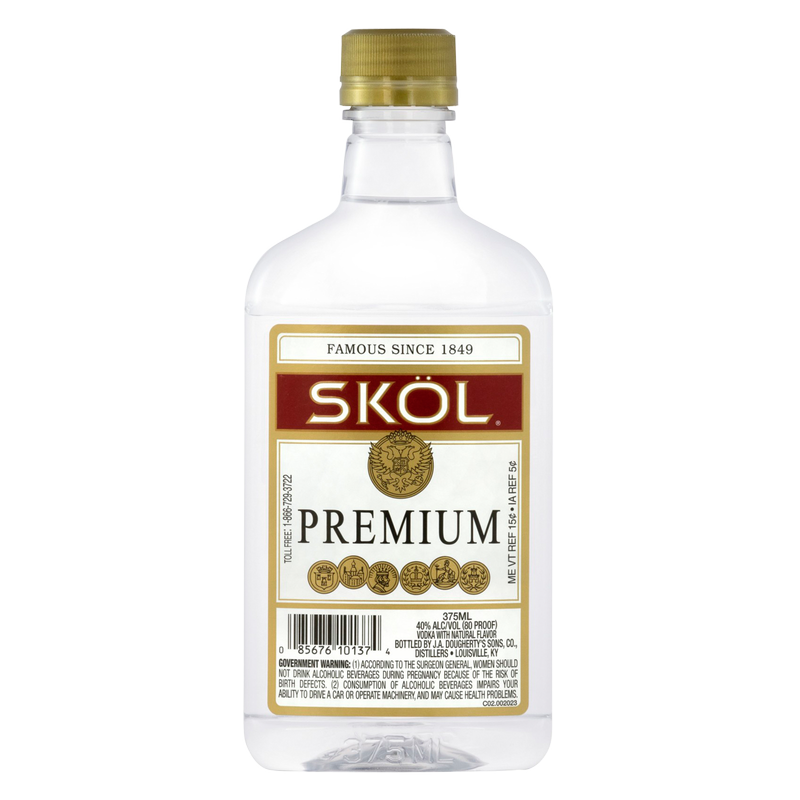 Skol Vodka 375ml (80 Proof)