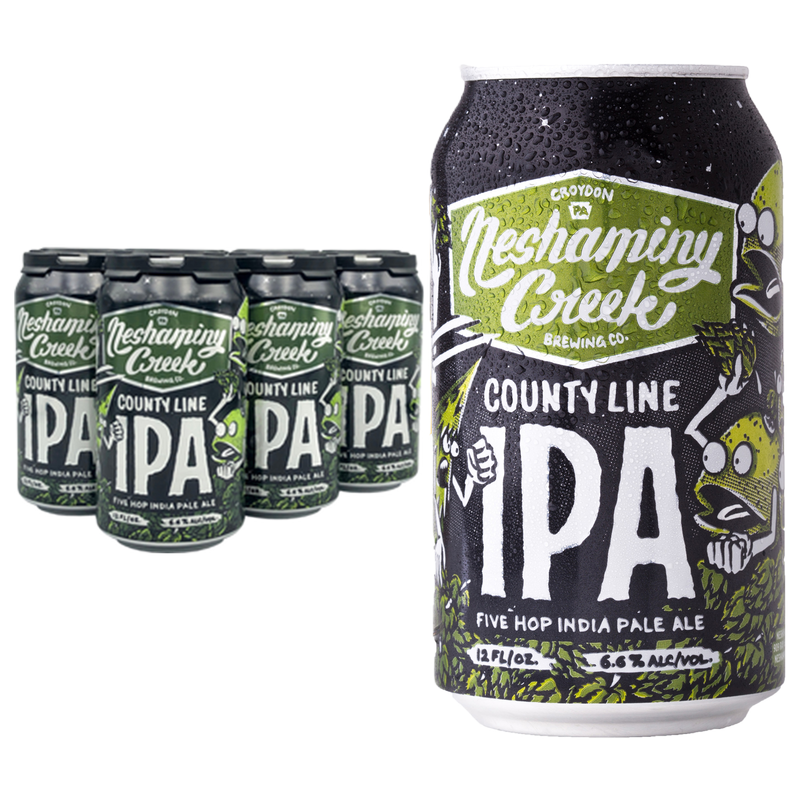 Neshaminy Creek County Line IPA 6pk 12oz Can 6.6% ABV