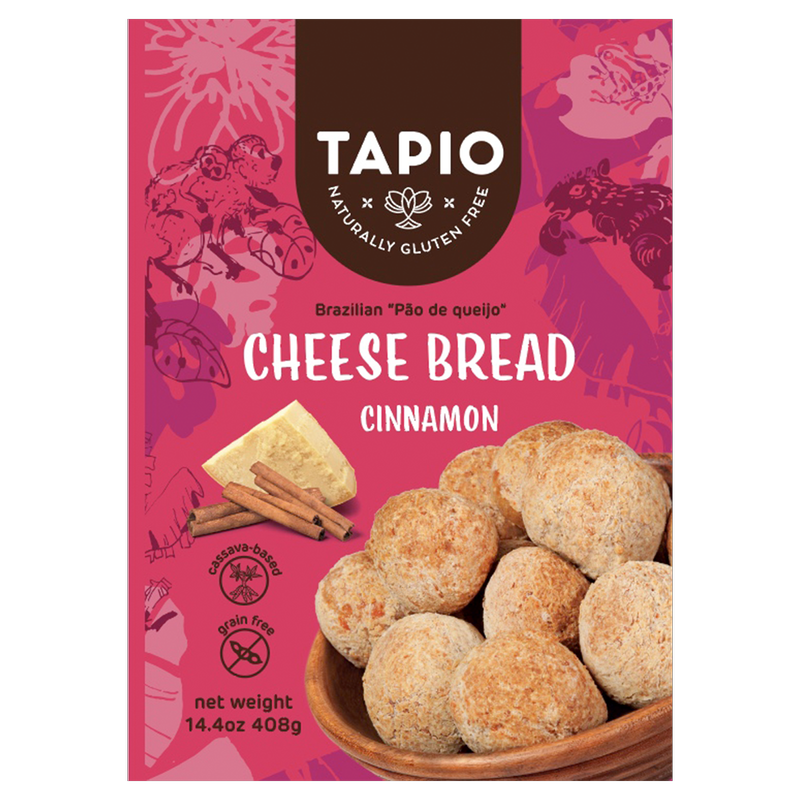 Tapio Brazilian Cheese Bread Cinnamon 12ct