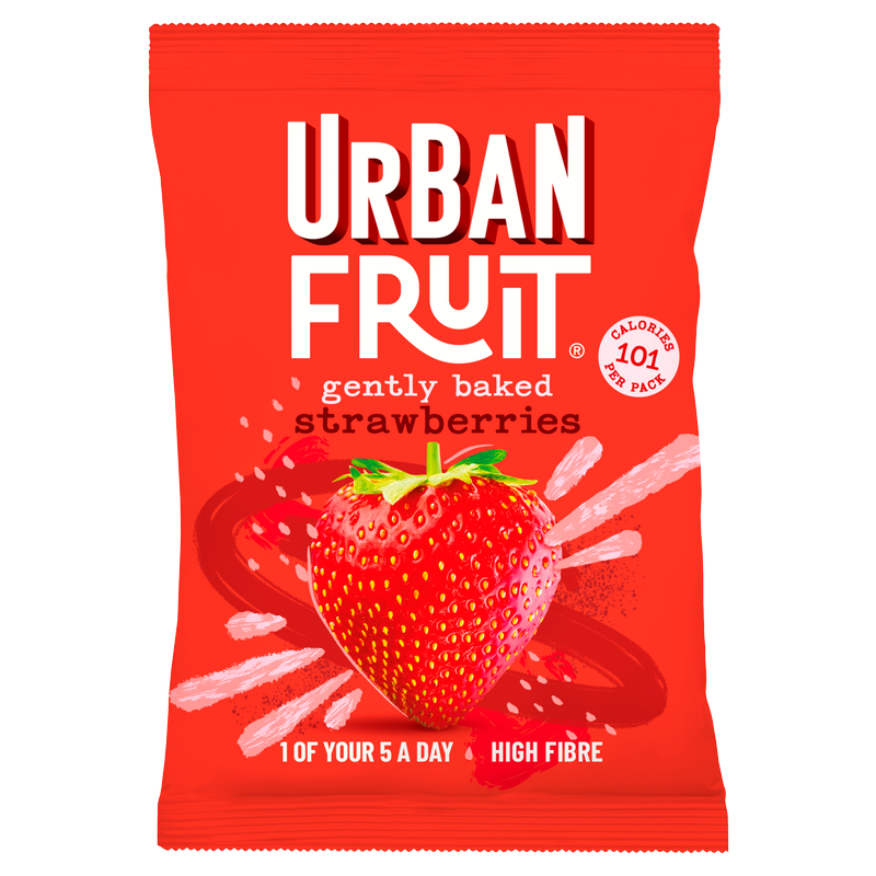 Urban Fruit Gently Baked Strawberries, 35g