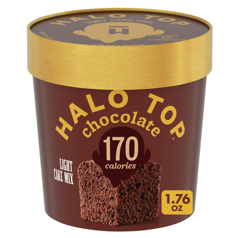 Halo Top Single Serve Cup Chocolate Cake Baking Mix 1.76oz