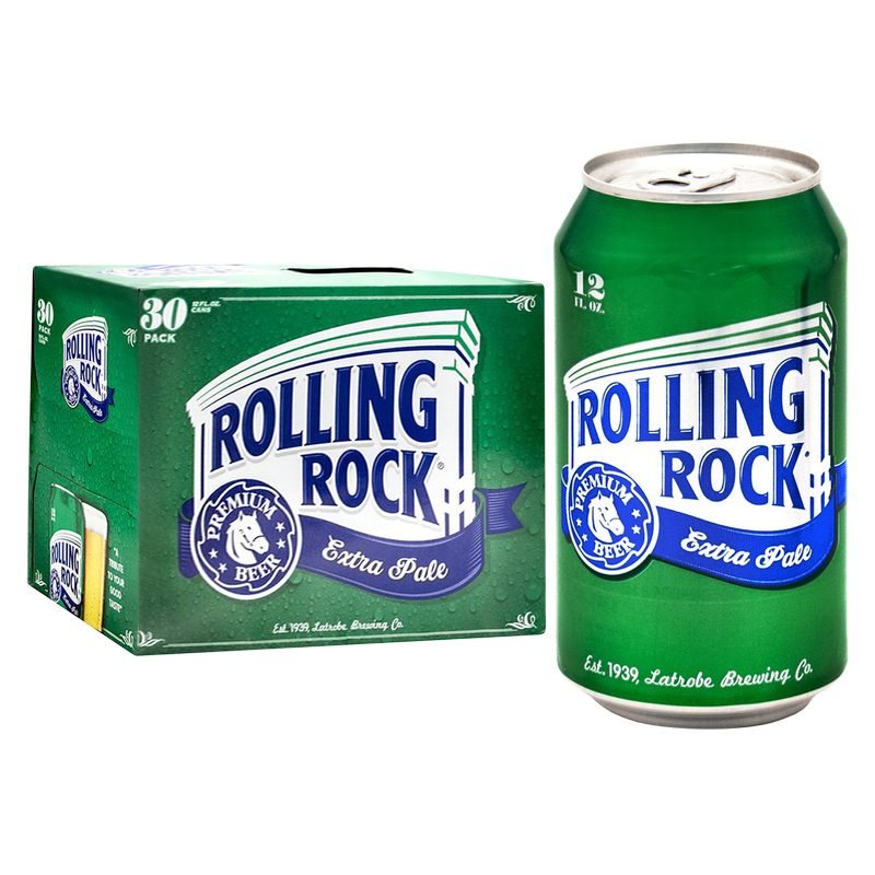 Rolling Rock 30pk 12oz Can 4.4% ABV