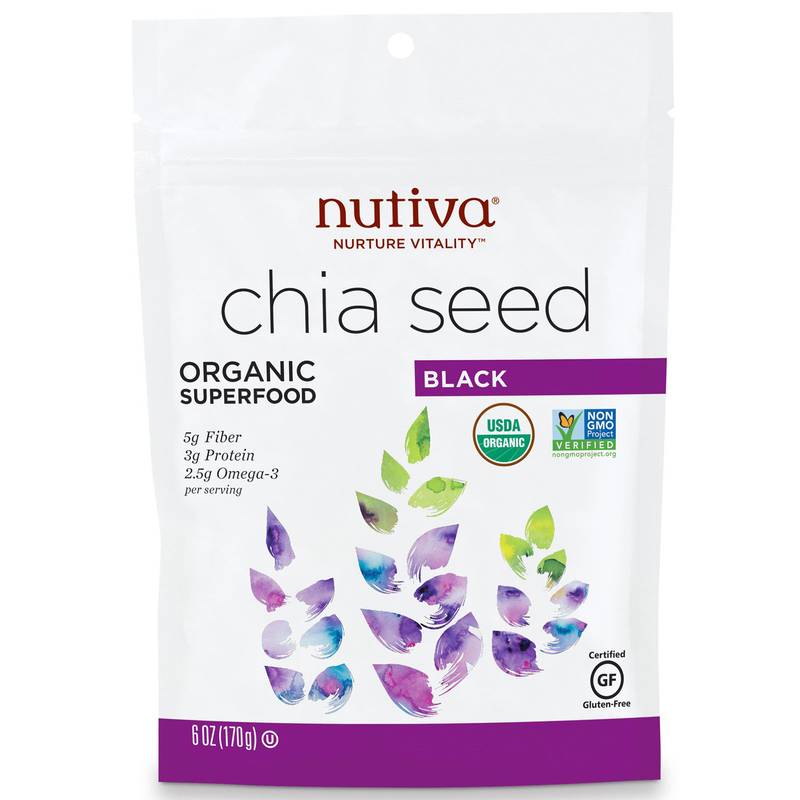Nutiva Chia Seeds 6oz