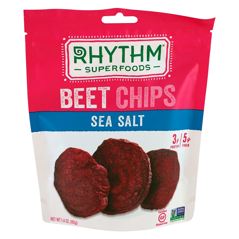 Rhythm Superfoods Sea Salt Beet Chips 1.4oz