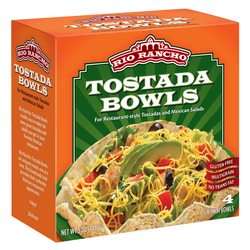 Rio Rancho Tostada Bowls 4ct 5oz
