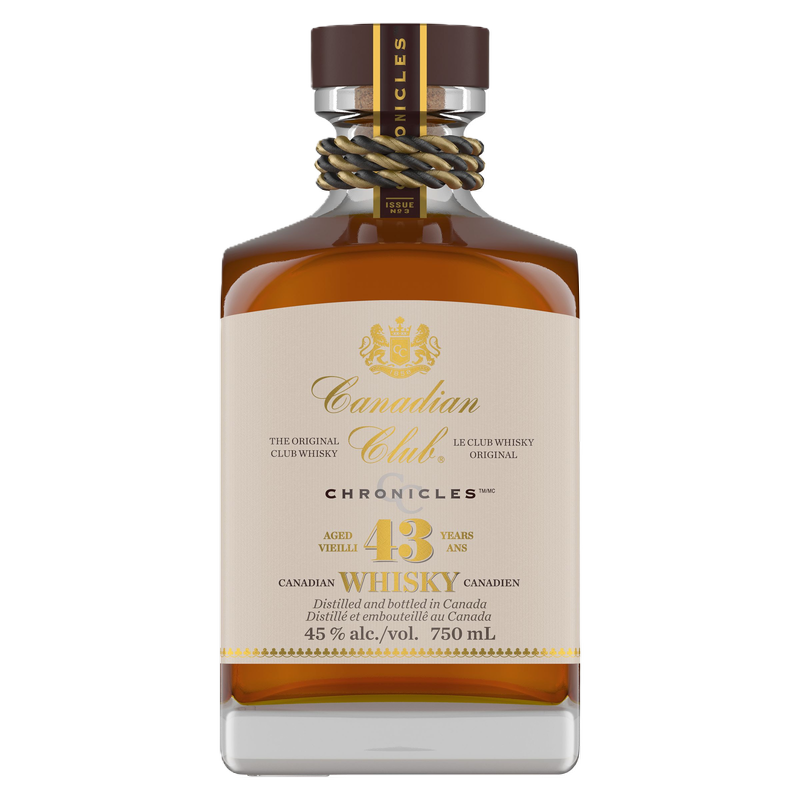 Canadian Club Whisky Chronicles 43 Yr 750ml