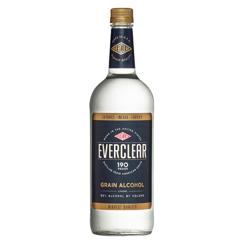 Everclear 190 Grain Alcohol 1L (190 Proof)