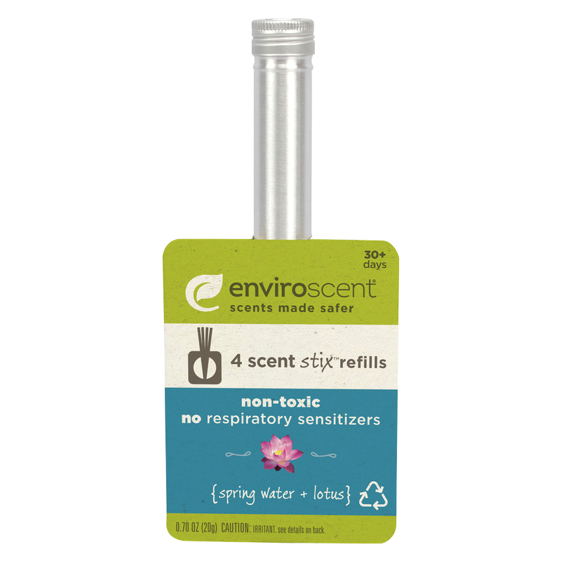 Enviroscent Scent Spring Water & Lotus Stix Refill