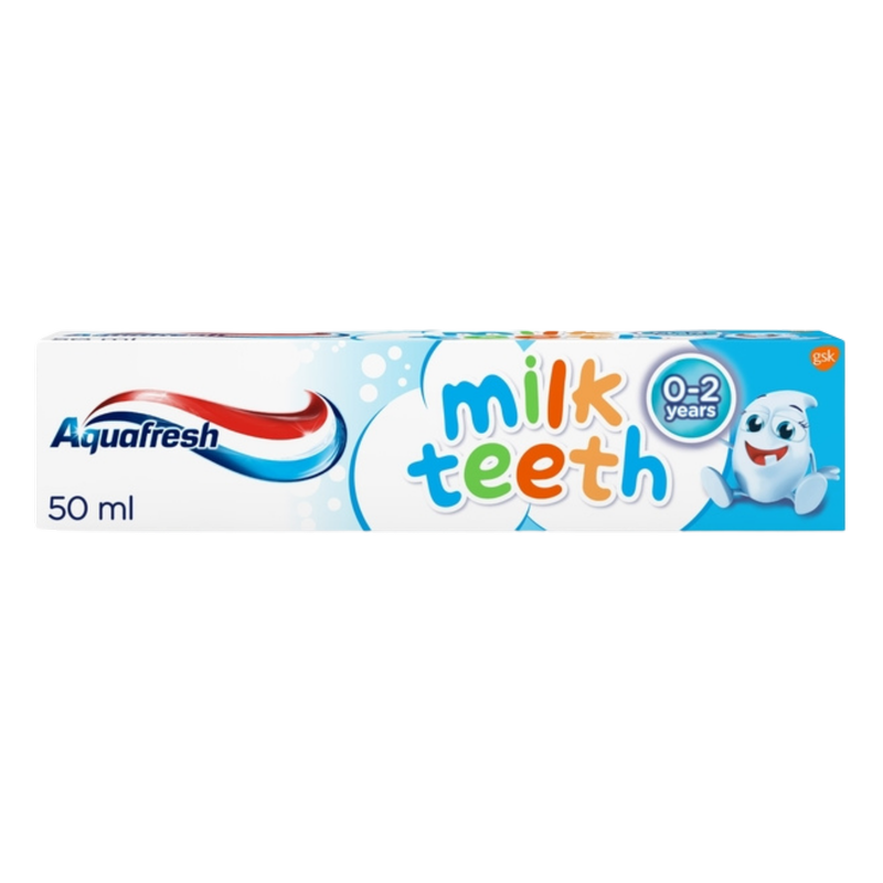 Aquafresh Milkteeth Toothpaste 0-2 Yrs, 50ml